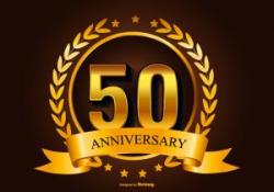50th anniversary logo 